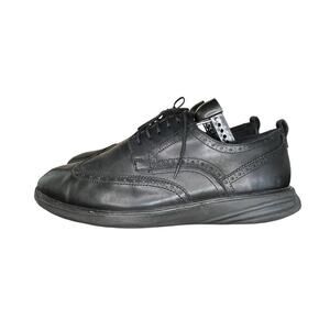 Mens Cole Haan ØriginalGrand Remastered Wingtip Oxfords Size 11.5 Black